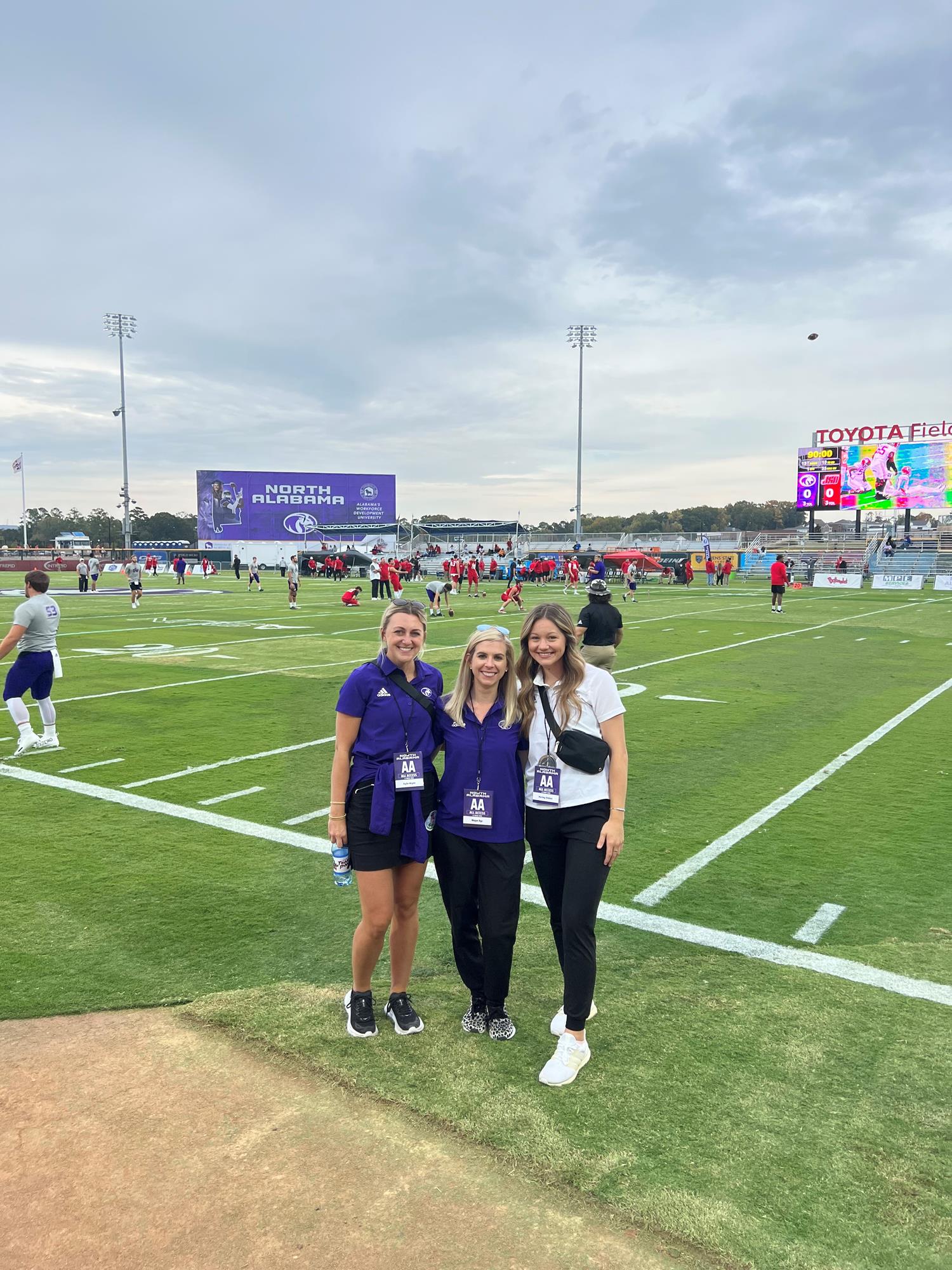 Dye with North Alabama-Jacksonville State game